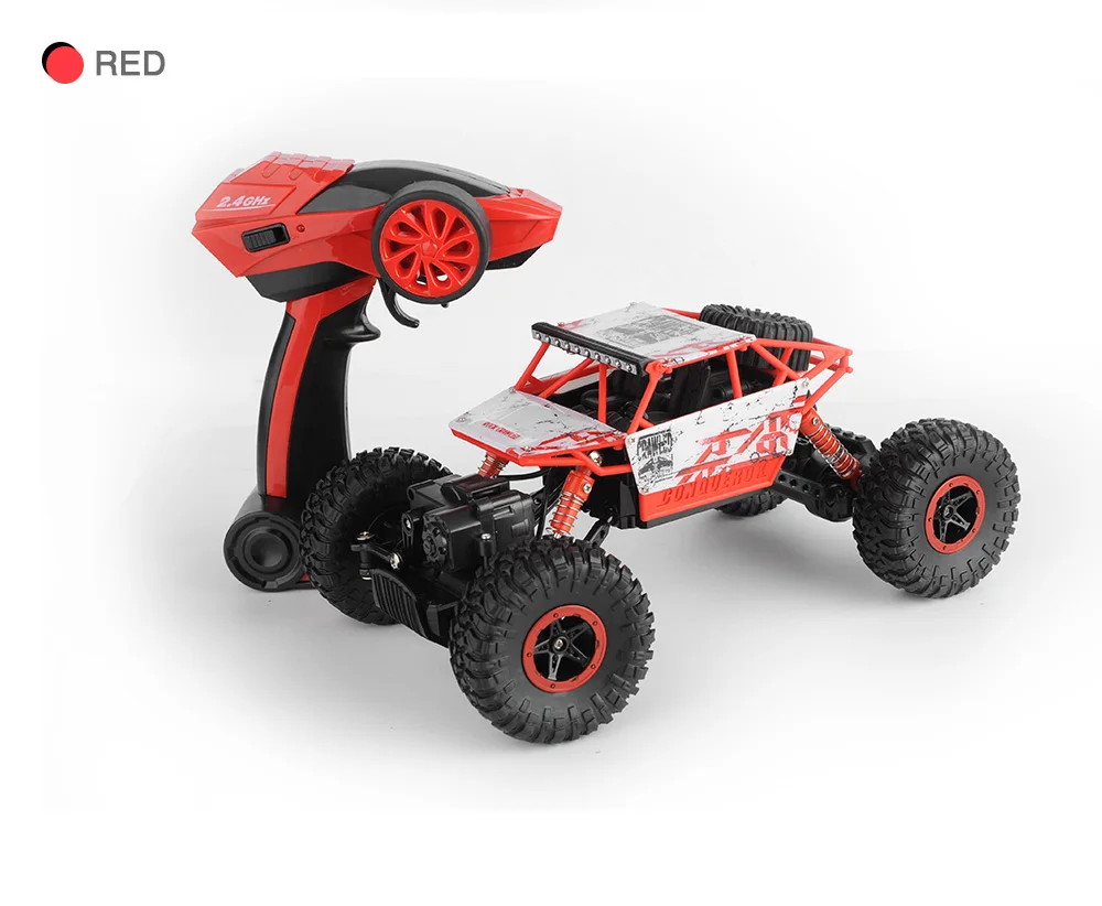 Lynrc RC автомобиль 4WD 2,4 ГГц альпинистский автомобиль 4x4 двойные двигатели Bigfoot автомобиль пульт дистанционного управления модель внедорожный автомобиль игрушка