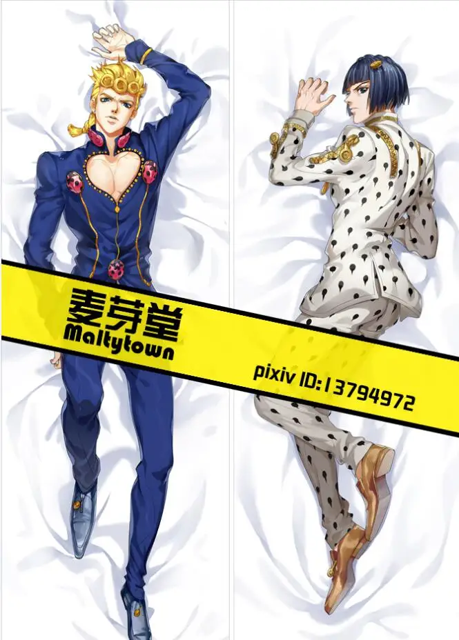 Оригинальный jojo Необычные Приключения Золотой ветер символов Джорно Джованна