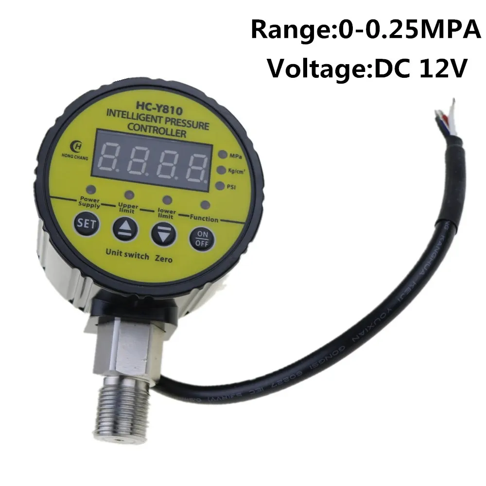 Pressure Switch Digital Pressure Gauge Relay Output