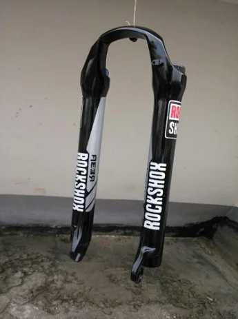 Ручной работы из 2 предметов/набор передняя вилка наклейки для велосипеда на