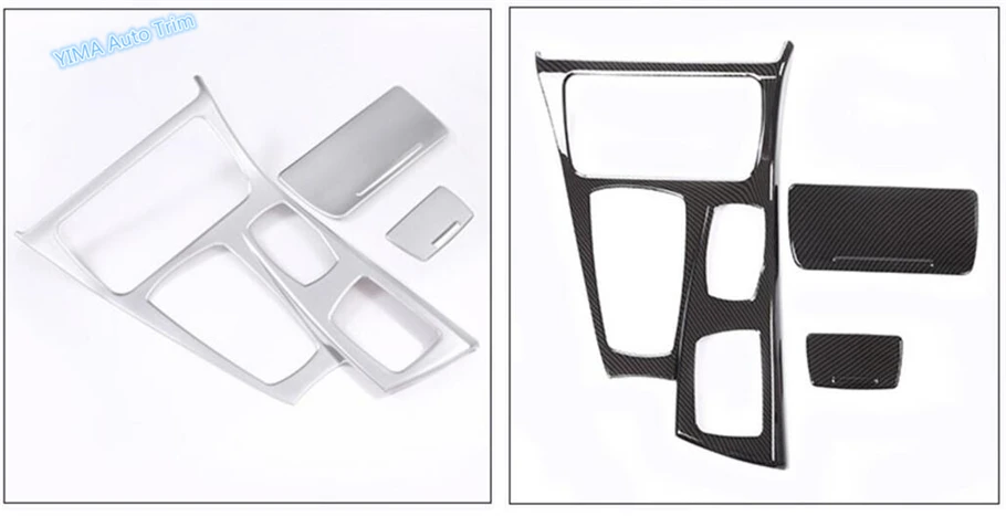 Lapetus For BMW 5 Series F10 525i 535i 2014 2015 2016 ABS Auto Styling Stalls Gearshift Box Frame Cover Trim 3 Pcs / 2 Colors | Автомобили