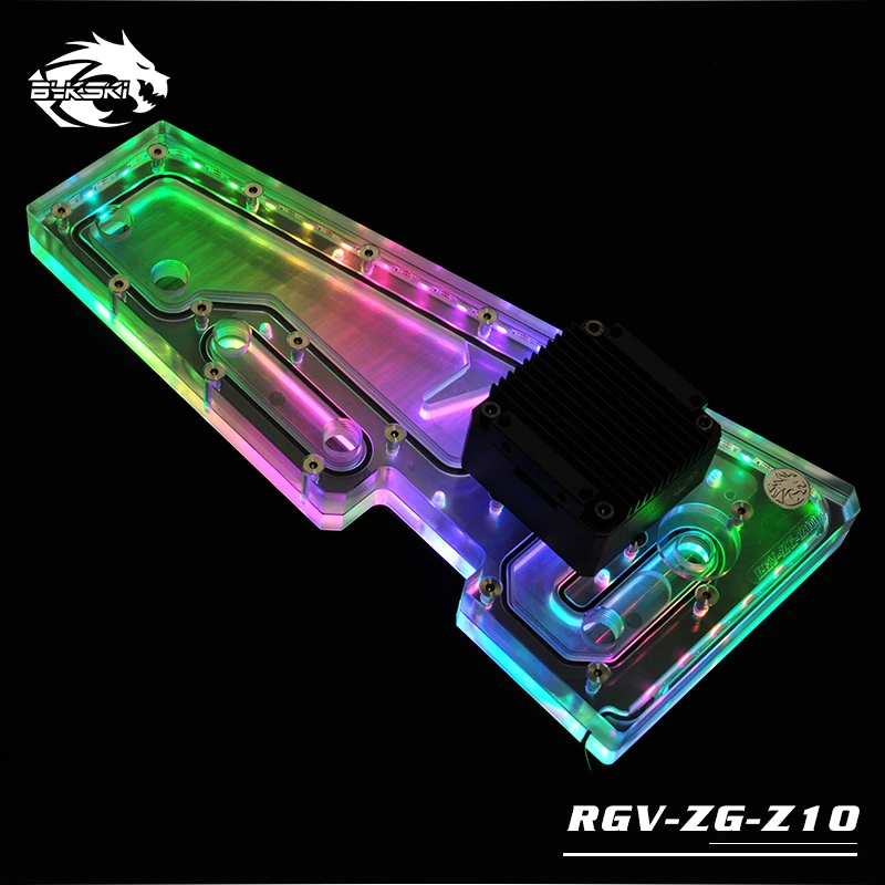 Bykski RGV-ZG-Z10 водная доска для Zeaginal-10 чехол RBW Intel CPU водный блок и одно здание GPU |