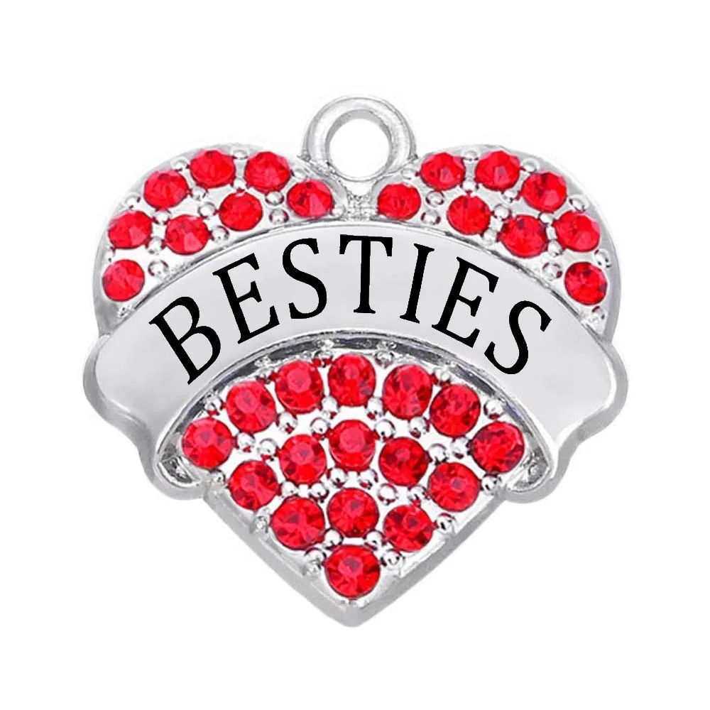 Мужские и женские Подарочные ювелирные изделия для друзей разноцветные стразы с