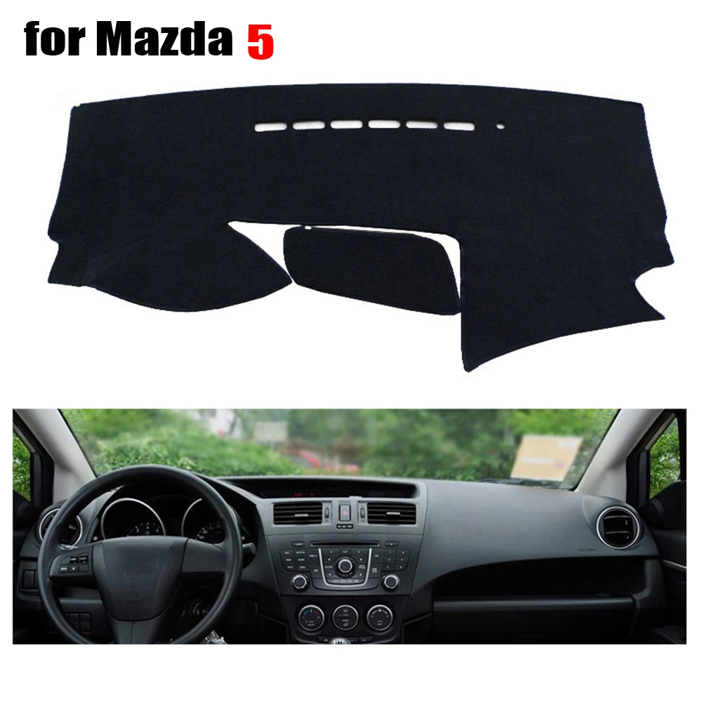 Чехлы для приборной панели автомобиля коврик MAZDA 5 2010-2016 лет левого руля