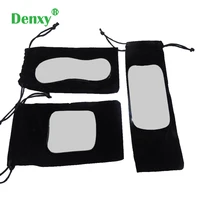 denxy 1pc top quality dental photography double sided mirrors occlusal buccal tool glass material dentistry clinic orthodontic