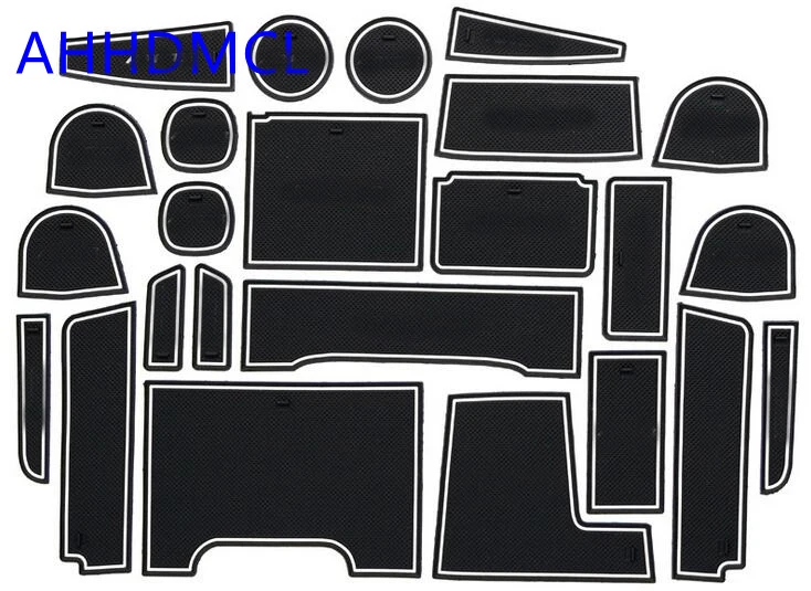 Car Door Groove Mat Gate Slot Cup Storage Mat For Avancier 1.5T Version