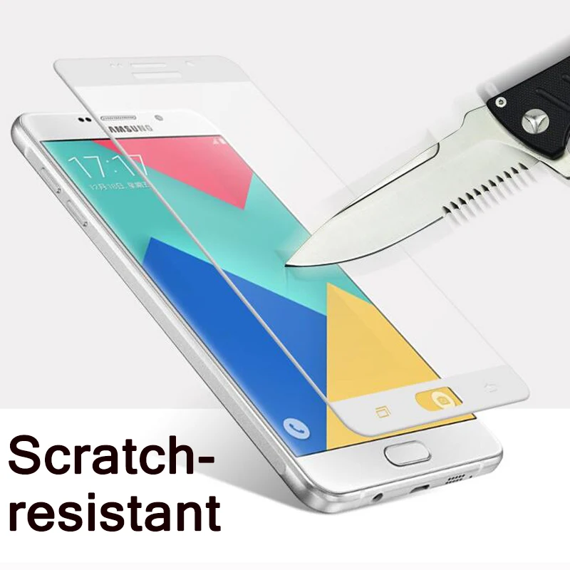 Для galaxy a5 3d Защитное стекло для samsung a5 a3 a7 a 3 5 7 закаленное защитное стекло flim tremp
