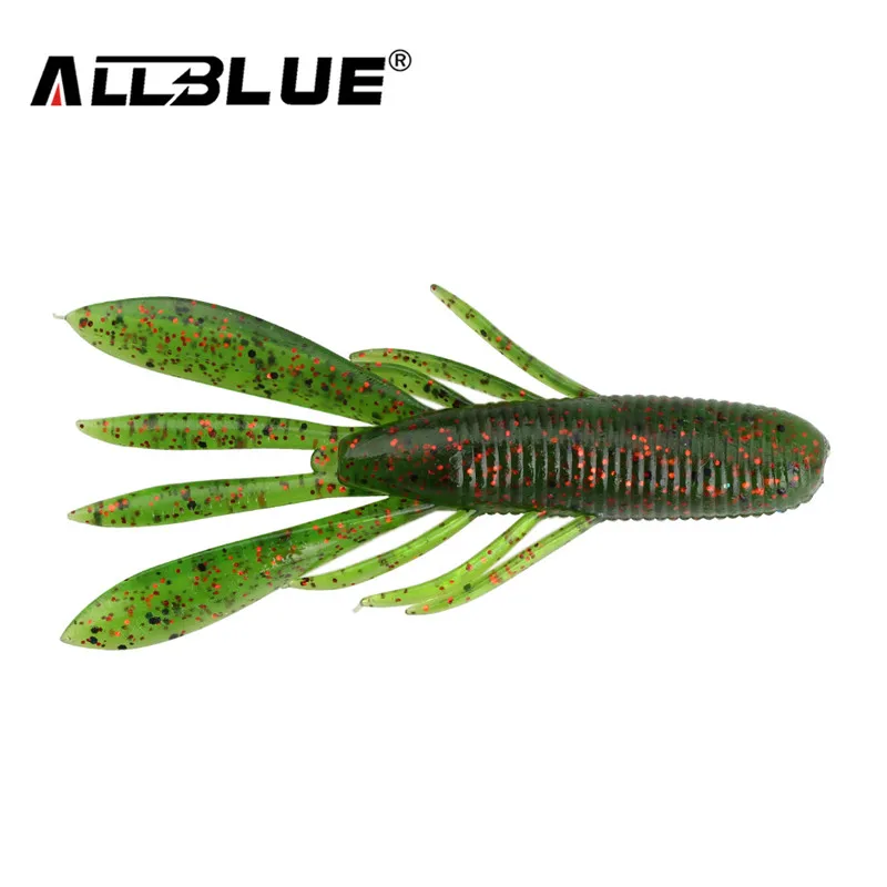 ALLBLUE 6 шт./лот Заказные приманки Super Craws мягкая рыболовная приманка для рыбалки