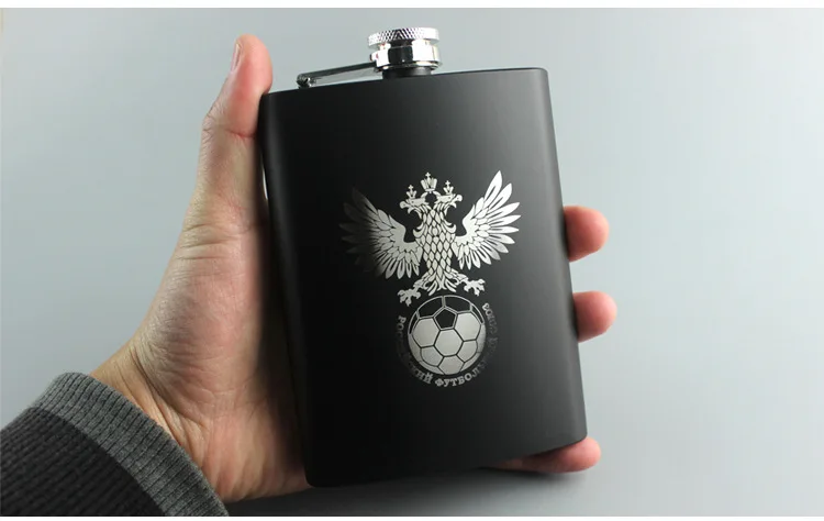 Карманная фляжка для алкогольной водки бутылка из нержавеющей стали 8 унций