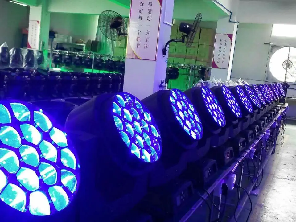 Новый лучевой сценический светильник ing bee eye 19x15 Вт движущаяся головка