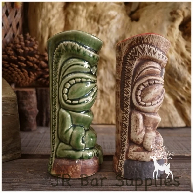 Tiki-кружки Коктейльная чашка кружка для пива и вина керамические кружки Tiki