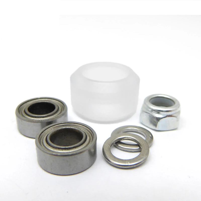 Высокоточный ЧПУ прозрачный Поликарбонат Xtreme Mini V Wheel Assy для слота линейной