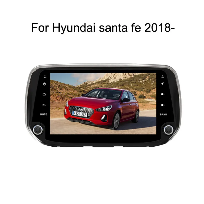 Android 8 0 Восьмиядерный PX5 подходит для Hyundai santa fe 2018 2019 RAM 4G ROM 32G Автомобильный dvd