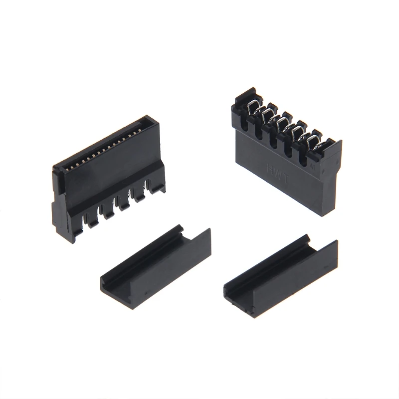 30 шт./компл. 180/90dgree Cap Sata Power Pierce Тип разъема для ПК компьютера ATX|Соединители| |
