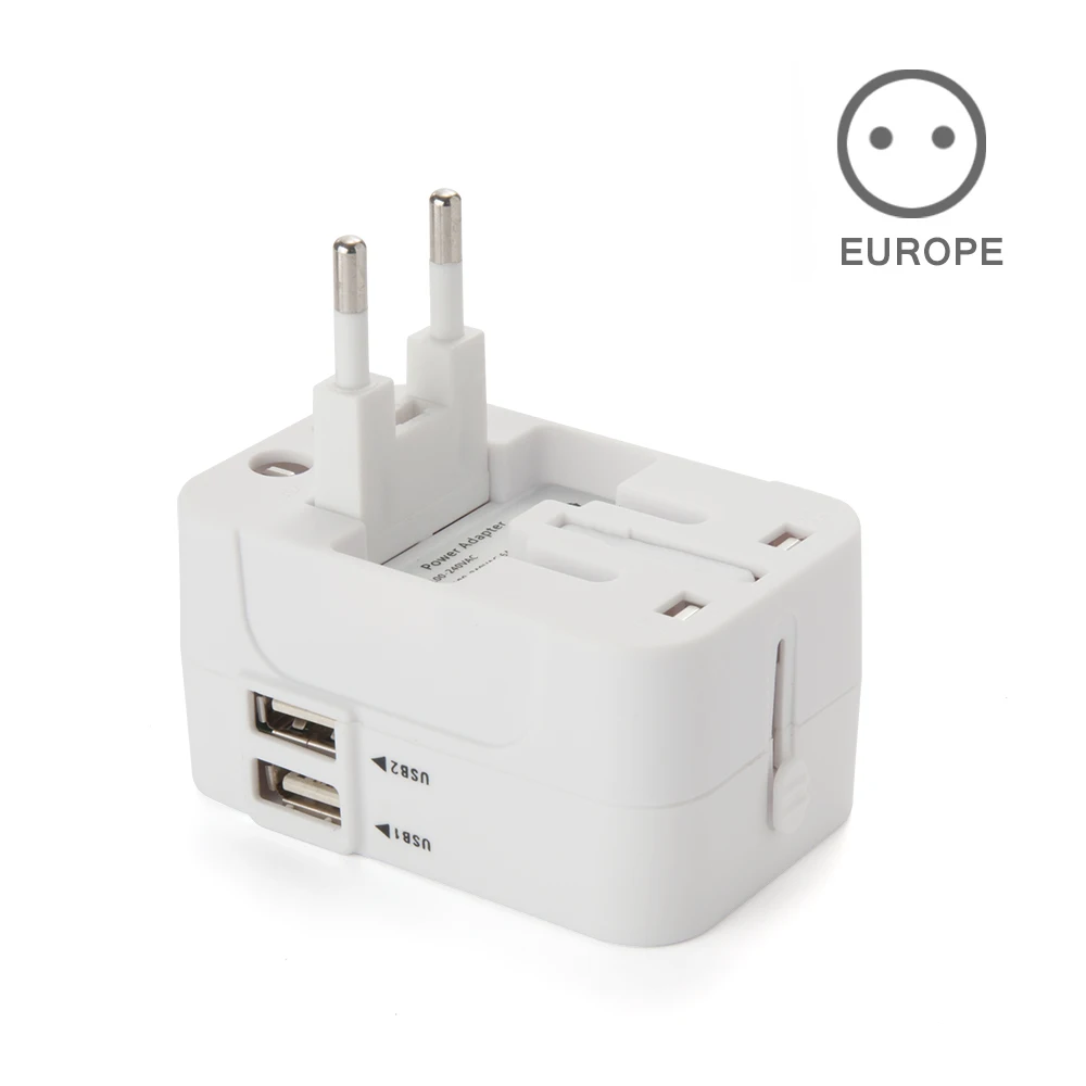 MAXAH 2 USB зарядный порт (1A) Защита от перенапряжения все в одном универсальное