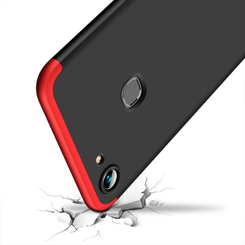 For Vivo Y83 global Fingerprint Cover 360 Full Protection Deluxe Hard Back for vivo y83 Mobile Shell Coque Foundation 6.22 | Мобильные