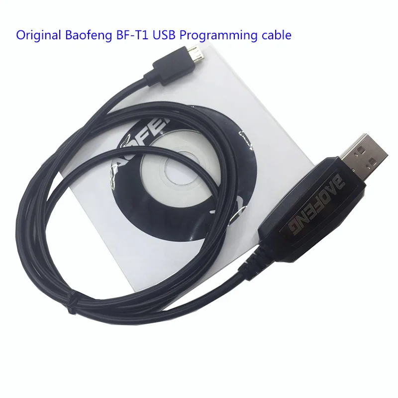 Оригинальный USB кабель для программирования baofeng с драйвером прошивки CD