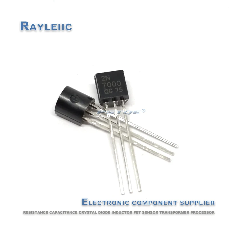Новый оригинальный 2N7000 TO-92 7000 TO92 N-channel полевой транзистор малого сигнала MOSFET в