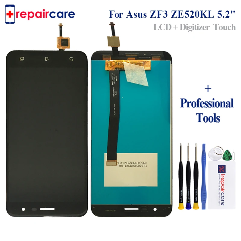 5 2 &quotдля Asus Zenfone 3 ZE520KL ЖК-дисплей с сенсорным экраном дигитайзер для zenfone ze520kl
