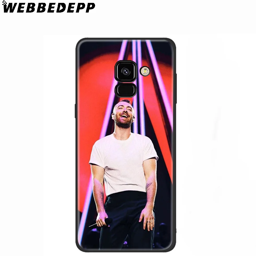 WEBBEDEPP Sam Smith Singer силиконовый чехол для Samsung Galaxy A3 A5 A6 A7 A8 A9 A10 A20 A30 A40 A50 A70 M10 M20 M30 |