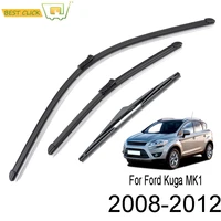 misima windshield windscreen wiper blades for ford kuga mk1 2008 2012 front rear window wiper set 2009 2010 2011