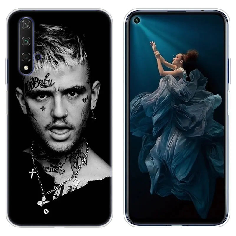Горячая Lil писк моды силиконовый чехол для huawei Honor 20 8A 7A Pro 10 9 8 Lite вид 20 фотоаппаратов моментальной печати 7S 8S 8X 7X 6X 8C 20i 10i Play чехол из ТПУ