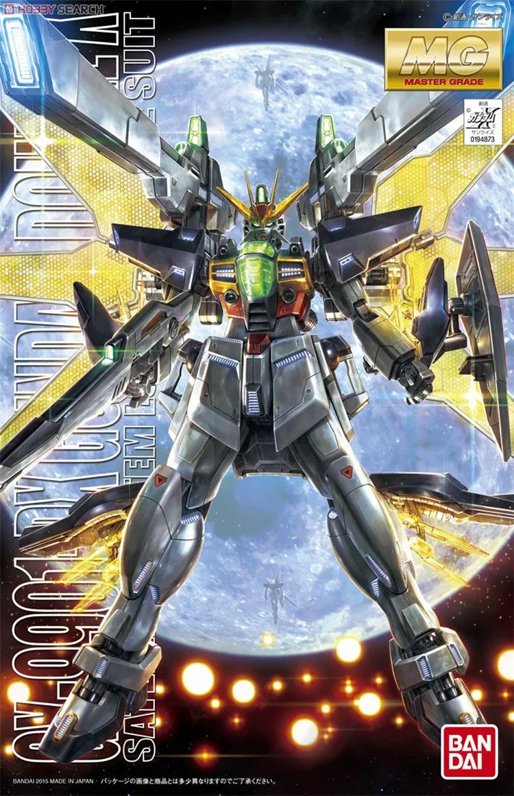 Bandai MG 1/100 Gundam GX-9901-DX двойной X мобильный костюм сборные модели наборы экшн-фигурки