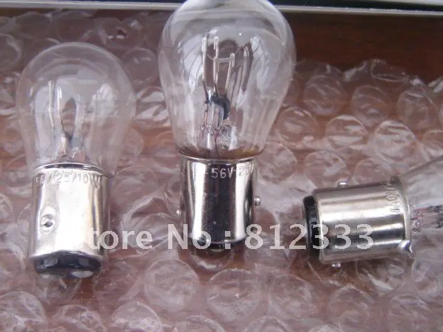 

ELECTRIC FORKLIFT BAY15D 56V 25W/10W BRAKE LAMP BULB DOUBLE CONTACTS FEET HIGH AND LOW FOR NICHIYU TCM SHINKO KOMATSU SUMITOMO