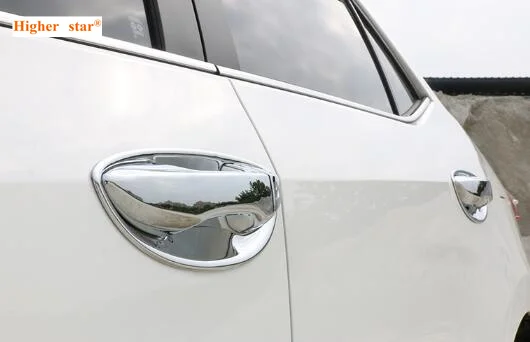 

Higher star ABS chrome 8pcs car door handle decoration cover+4pcs door handle bowl for Toyota Corolla 2014-2017