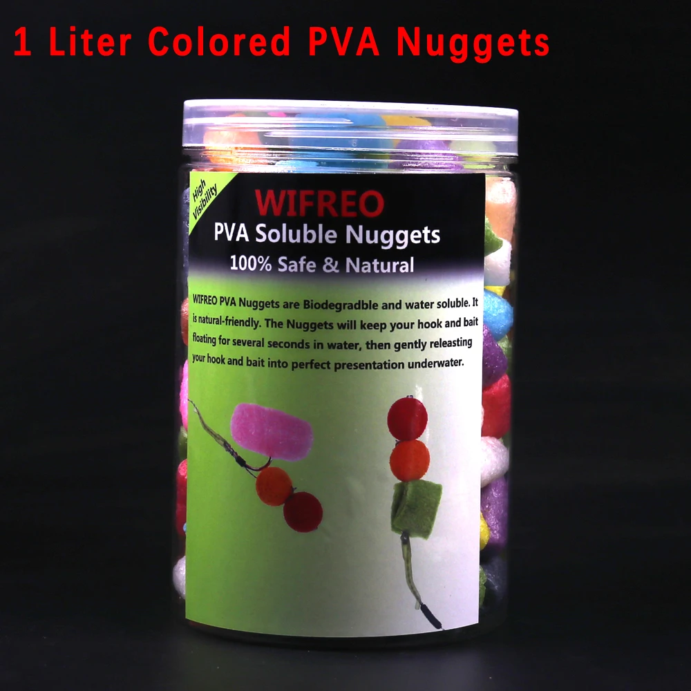 Wifreo 11 упаковок/Набор для ловли карпа PVA Mesh + Bag Nuggets Foam Pop Ups Bait инструменты оснастки