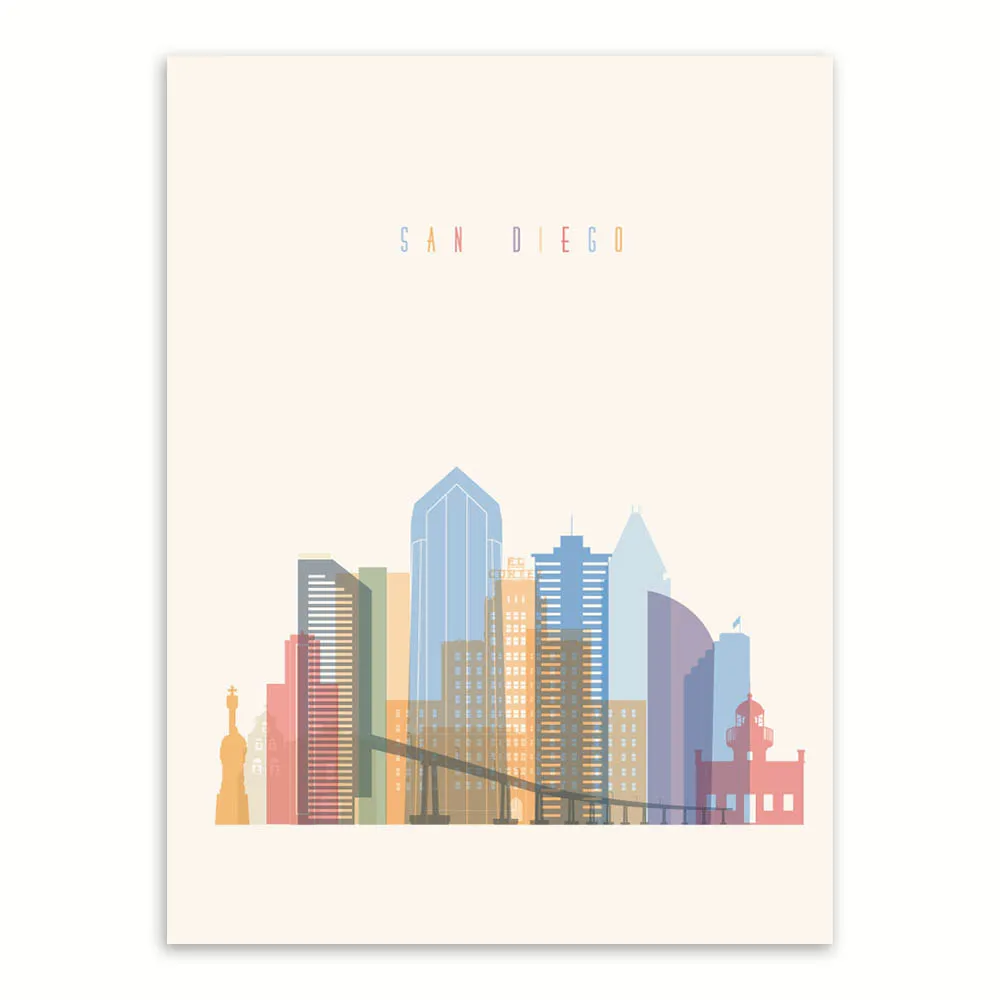 Современные абстрактные постеры мира города Парижа Лондона принты большая