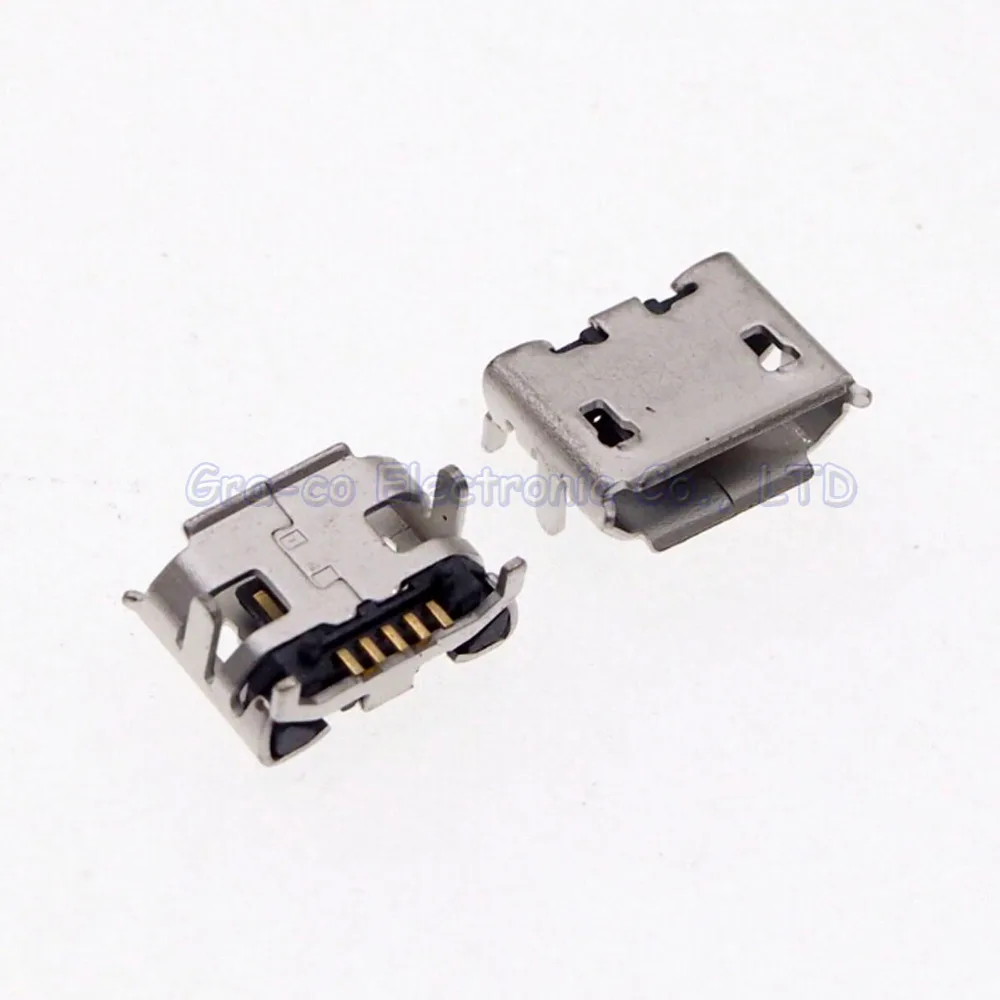 50 шт. большой звуковой Micro 5P USB разъем V8 порт для зарядки ZTE HTC HUAWEI C8500 small chili Q1 и т.