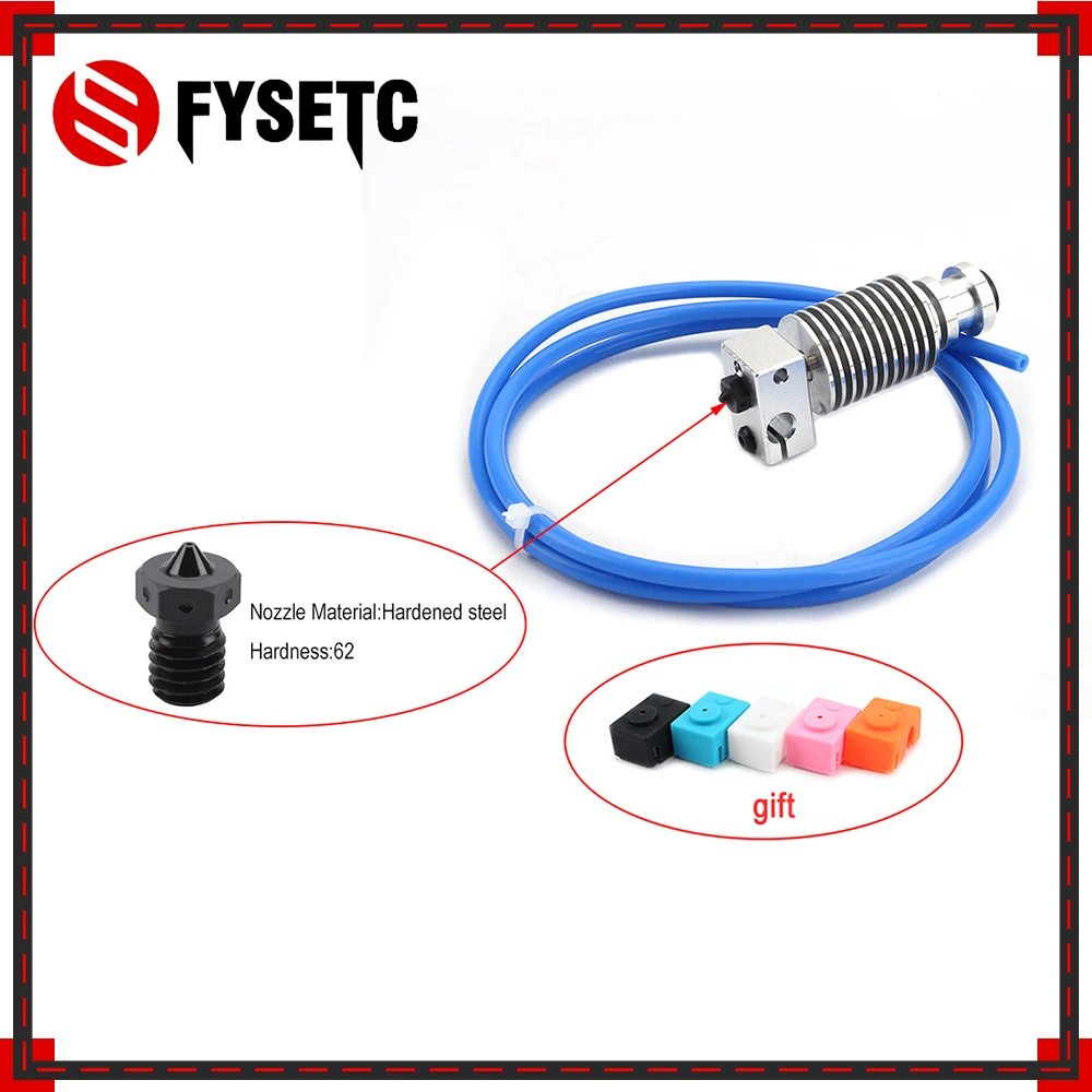 Обновленный радиатор для экструдера + Hotend блок E3D сопло V6 из закаленной стали