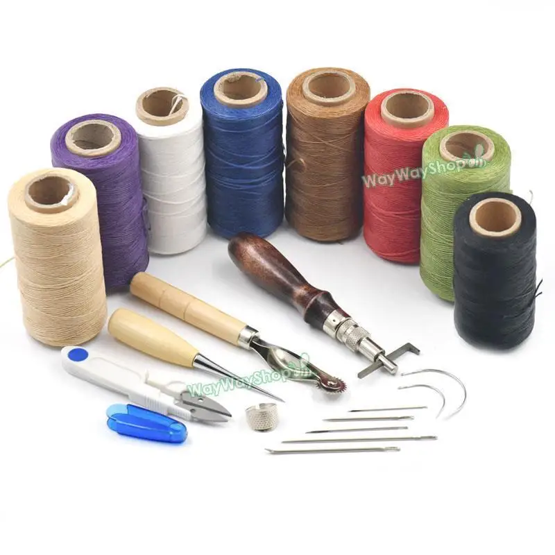 7 комплектов набор инструментов для шитья кожи | Дом и сад