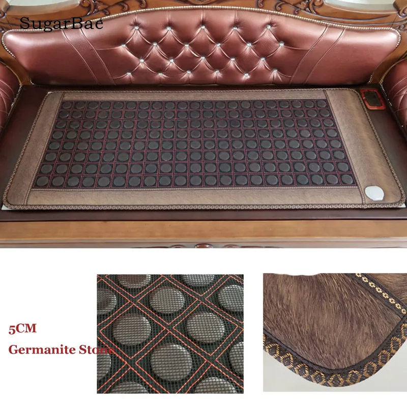 masaje jade mat electirc heating jade mattress best gift for parents free shipping