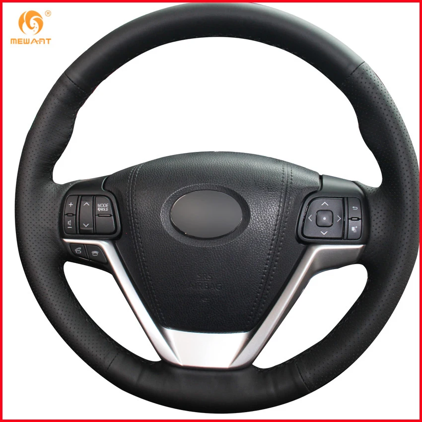 MEWANT черная натуральная кожа фотоаксессуары для Toyota Highlander 2015 2016 2017 Sienna аксессуары