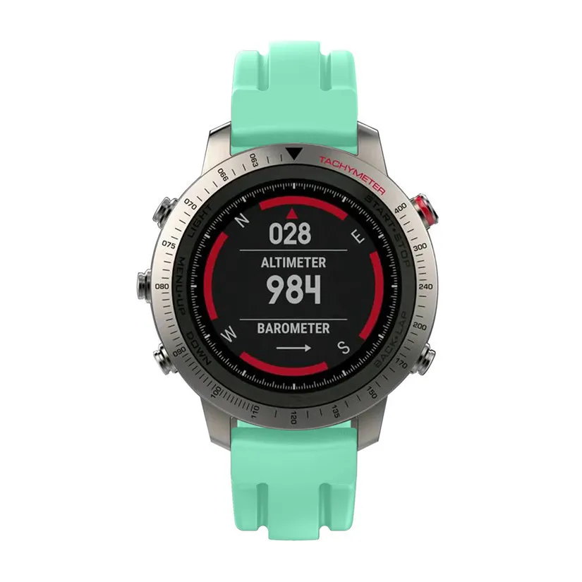 22 мм Замена Спорт мягкий силиконовый ремешок для Garmin Fenix chronos gps часы