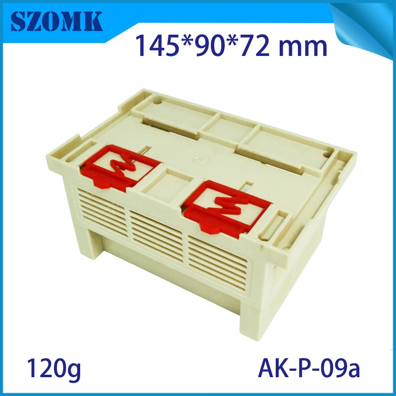 10 шт. пластиковый корпус с din рейкой 145*90*72 мм|box for|box for electronicboxes electronic projects |