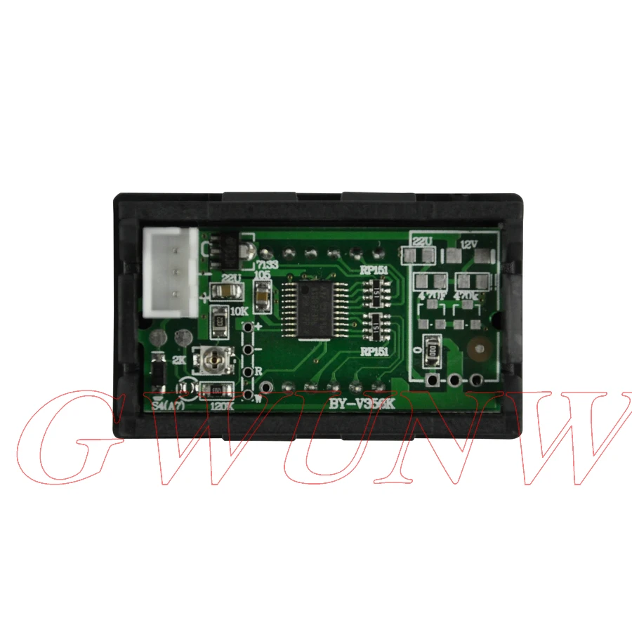 GWUNW BY356V DC 0-30V 3 bit digital voltmeter Panel Meter Voltage Tester | Инструменты