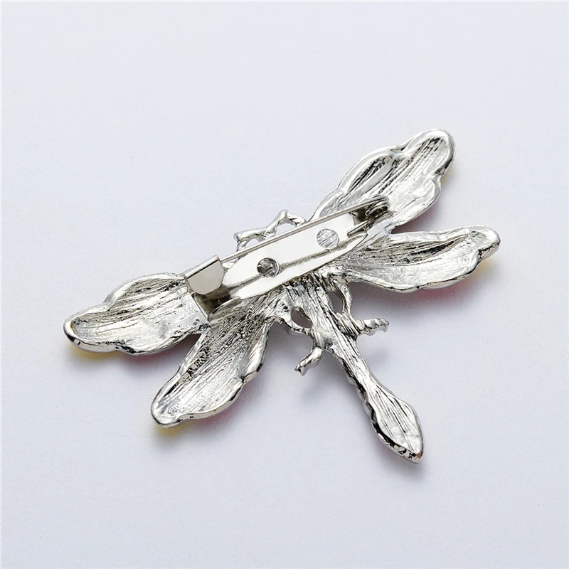 Vintage Dragonfly Brooches Oil Animal Brooch For Women Insect Pin Fashion Dress Coat Accessories Cute Jewelry |