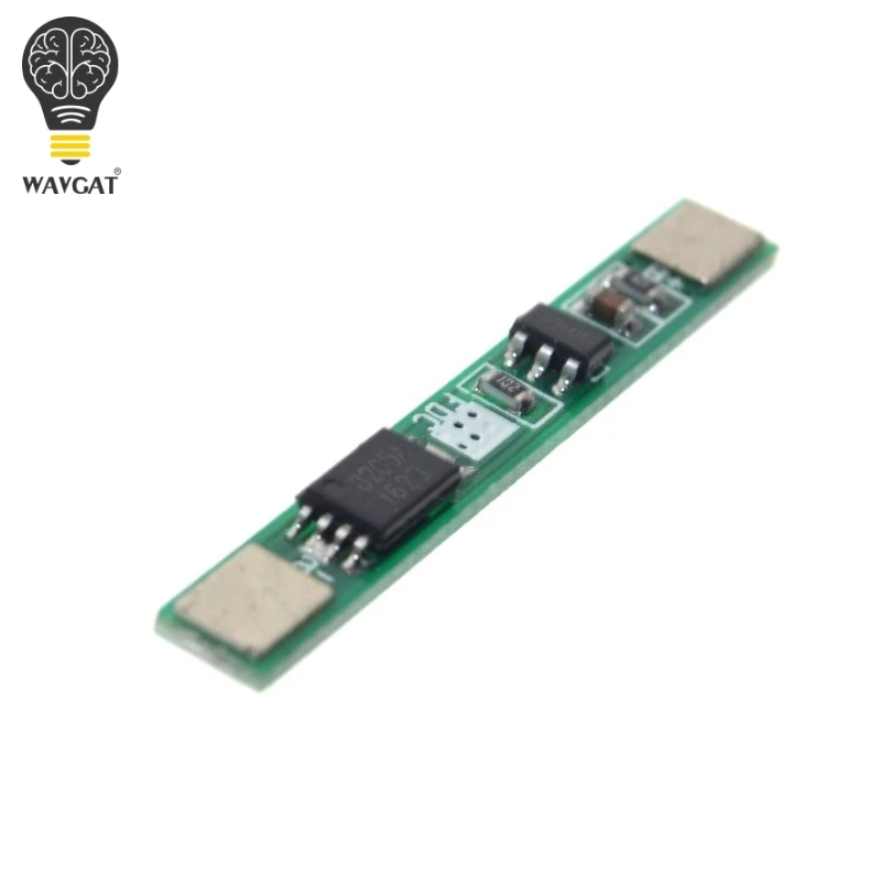 WAVAGT 5 шт. 1S 3 7 V 3A li ion BMS PCM плата защиты батареи pcm для 18650 литий ионного