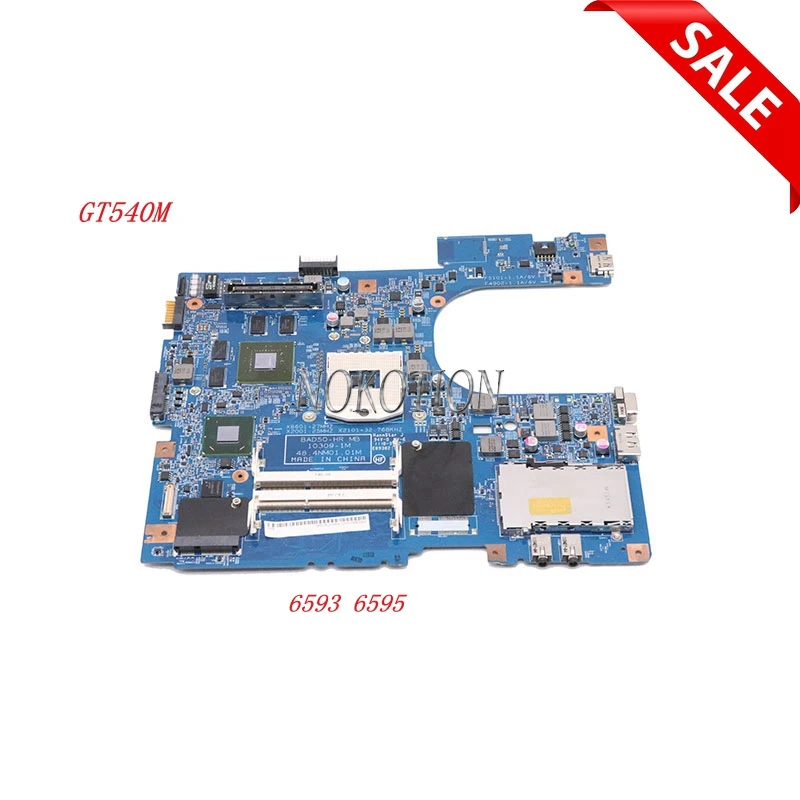 

Материнская плата NOKOTION 48.4NM01.01M для ноутбука Acer Aspire 6593 6595 MBV4C01001 MB.V4C01.001 Geforce GT540M