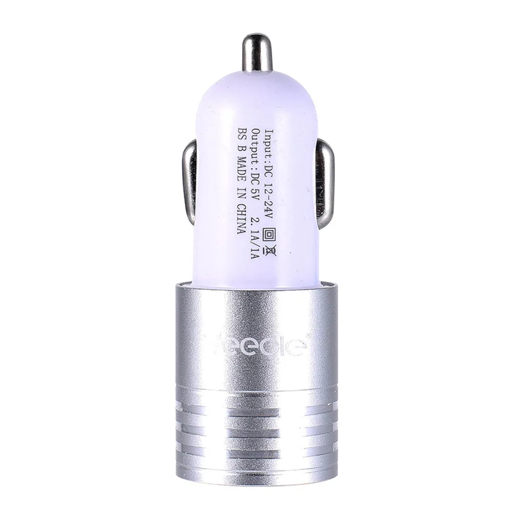 VECLE автомобильный двойной USB порт 3 1 а портативный адаптер питания для быстрой