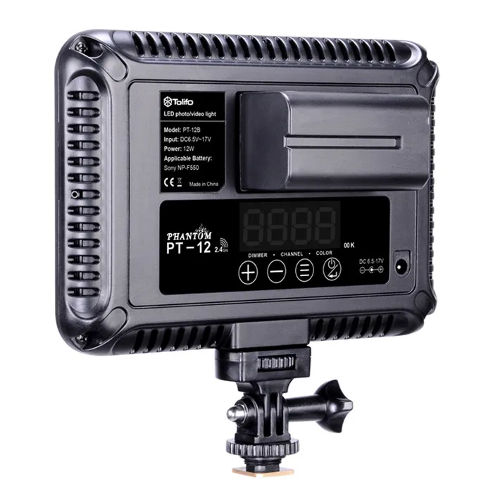 Тонкие светодиодные чипы видео свет на камеру двухцветный 3200 K 5500 светодиодное