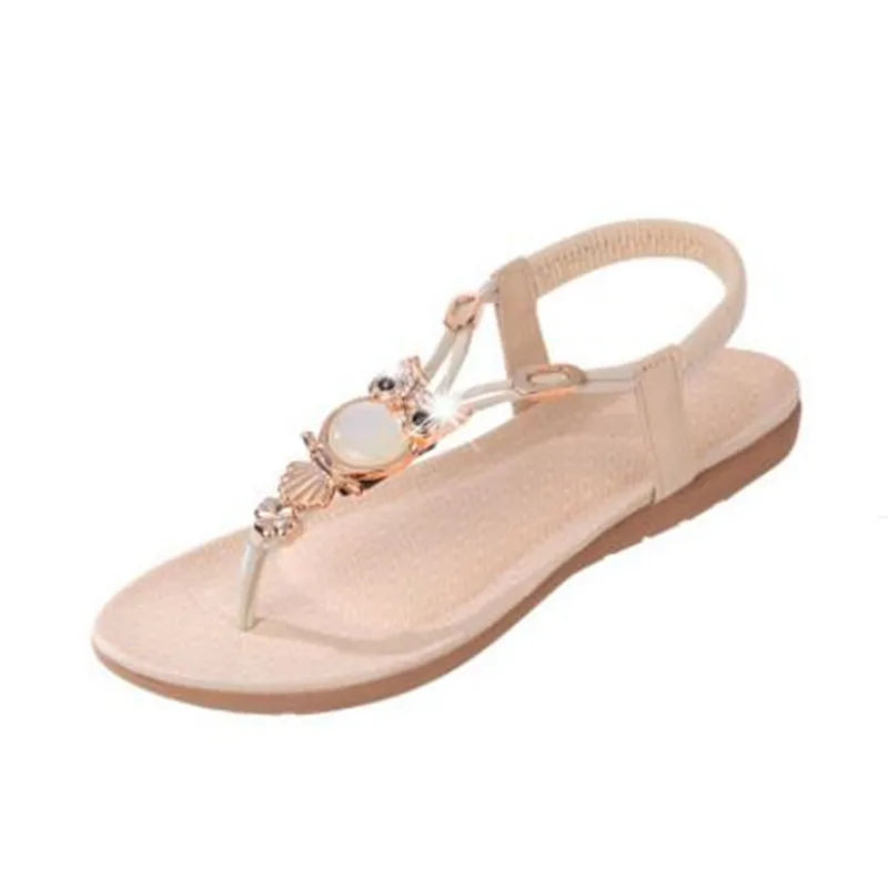 Марка Сандалии Женщин 2016 Лодыжки Ремень Обувь Женская Плоские Летние Туфли Боути