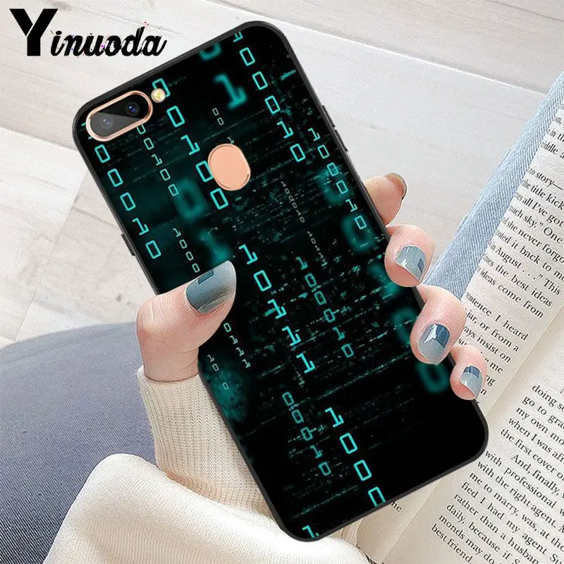 Yinuoda Математика черный ТПУ Мягкий силиконовый чехол для телефона OPPO R15 Mirror Dream R17/R17