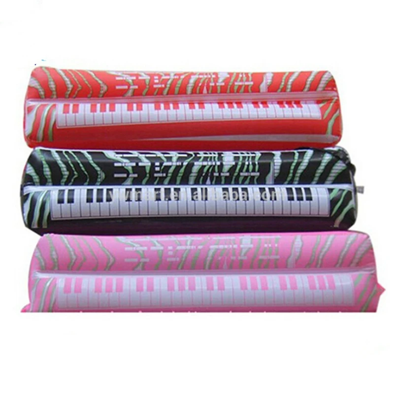 ПВХ надувные клавиатура клавишные инструменты весело вечерние музыкальная игрушка Детские Черный и белый