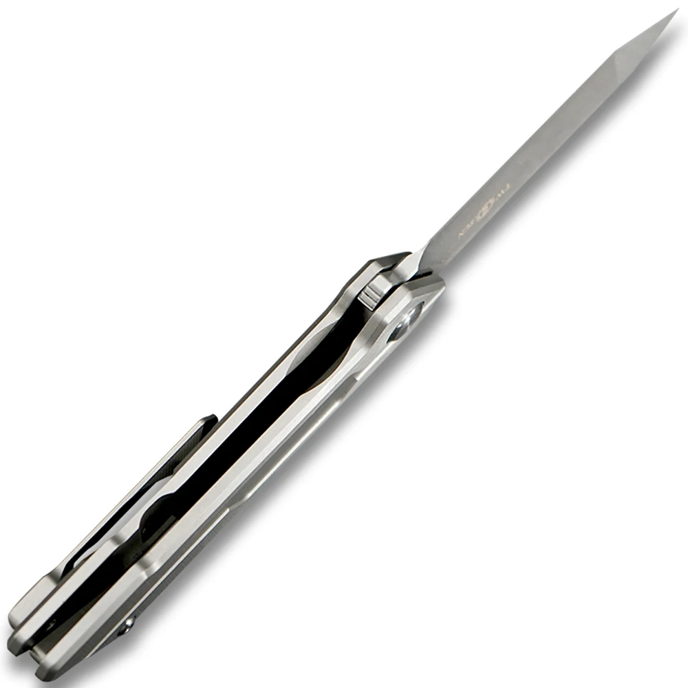 TWOSUN d2 лезвие складной карманный нож тактические ножи охотничий нож инструмент для выживания EDC TC4 титановые подшипники скольжения из сплава быстрооткрывающиеся TS38