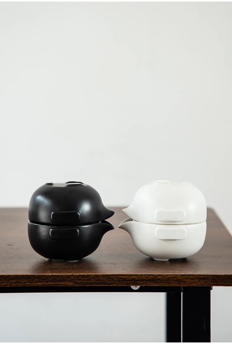 TANGPIN керамический чайник gaiwan с 3 чашками gaiwan набор портативный дорожный чайный набор Посуда для напитков