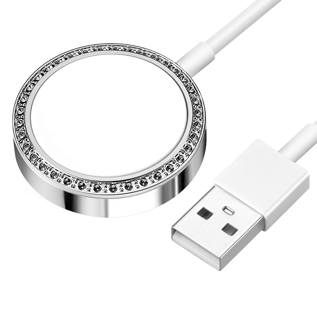 Беспроводное зарядное устройство CARPRIE белое Магнитный зарядный кабель для Apple Watch